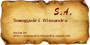 Somogyvári Alexandra névjegykártya